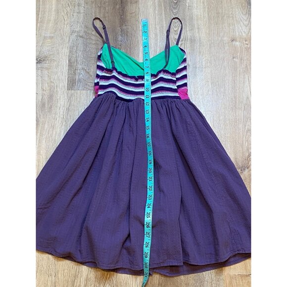 Y2K Charlotte Russe Purple Bubble Sundress Small - Picture 5 of 8